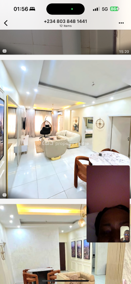 Cosy 2 Bedroom Apartment, Off Admiralty Way, Lekki Phase 1, Lekki, Lagos, Flat / Apartment Short Let