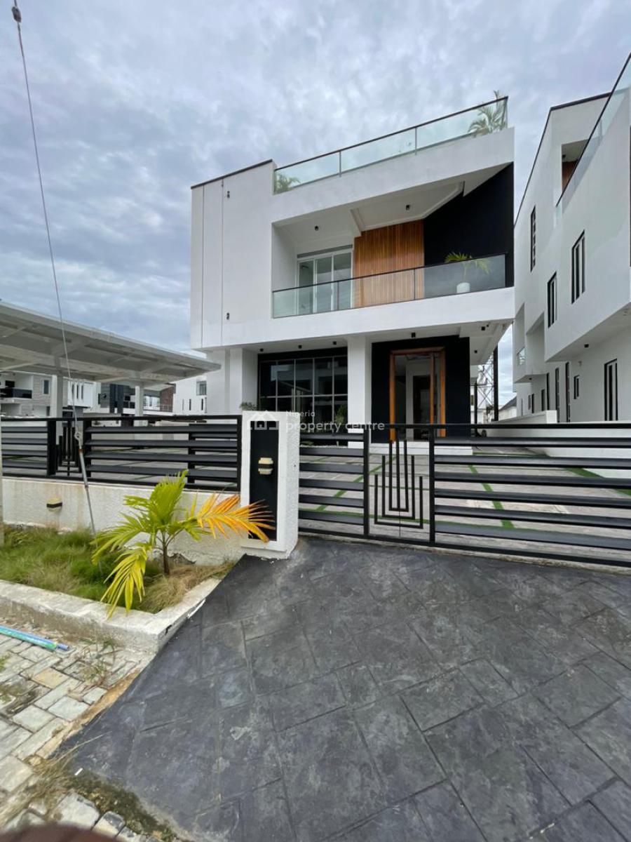 5 Bedroom Detached Home with Cinema, Open Terrace, Bq, Gym, Study, Megamound, Ikota, Lekki, Lagos, Detached Duplex for Sale