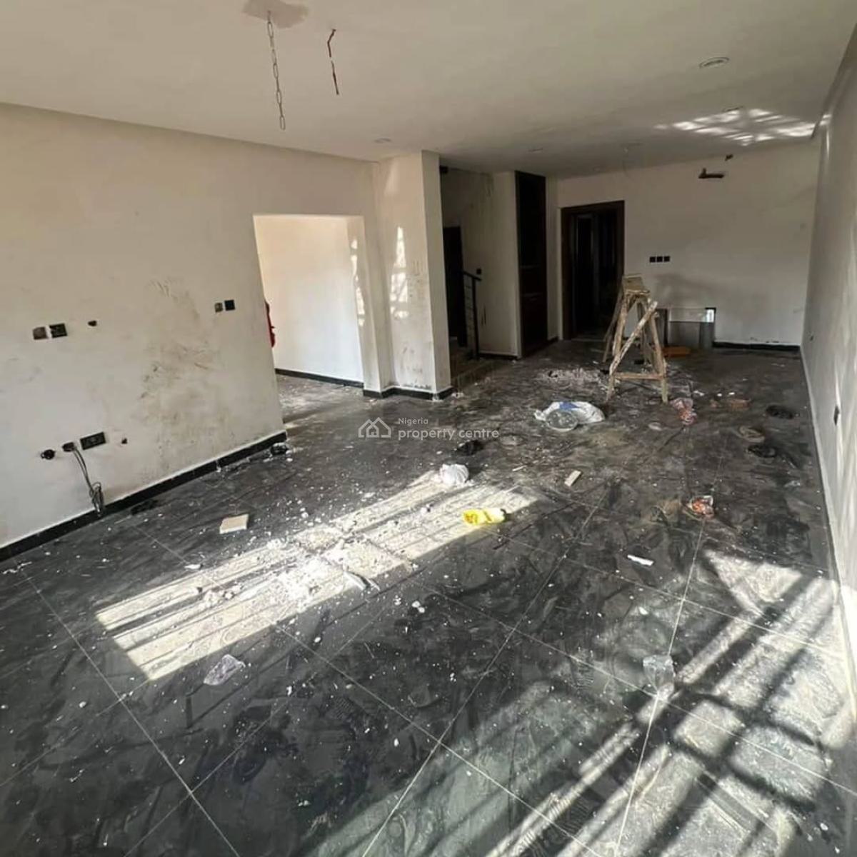 Newly Built 4 Bedroom Terrace Duplex with Bq, Wuye, Abuja, Terraced Duplex for Sale