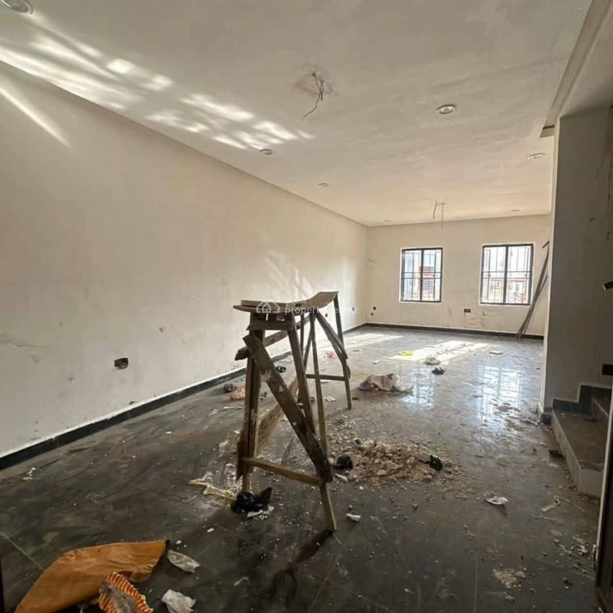 Newly Built 4 Bedroom Terrace Duplex with Bq, Wuye, Abuja, Terraced Duplex for Sale
