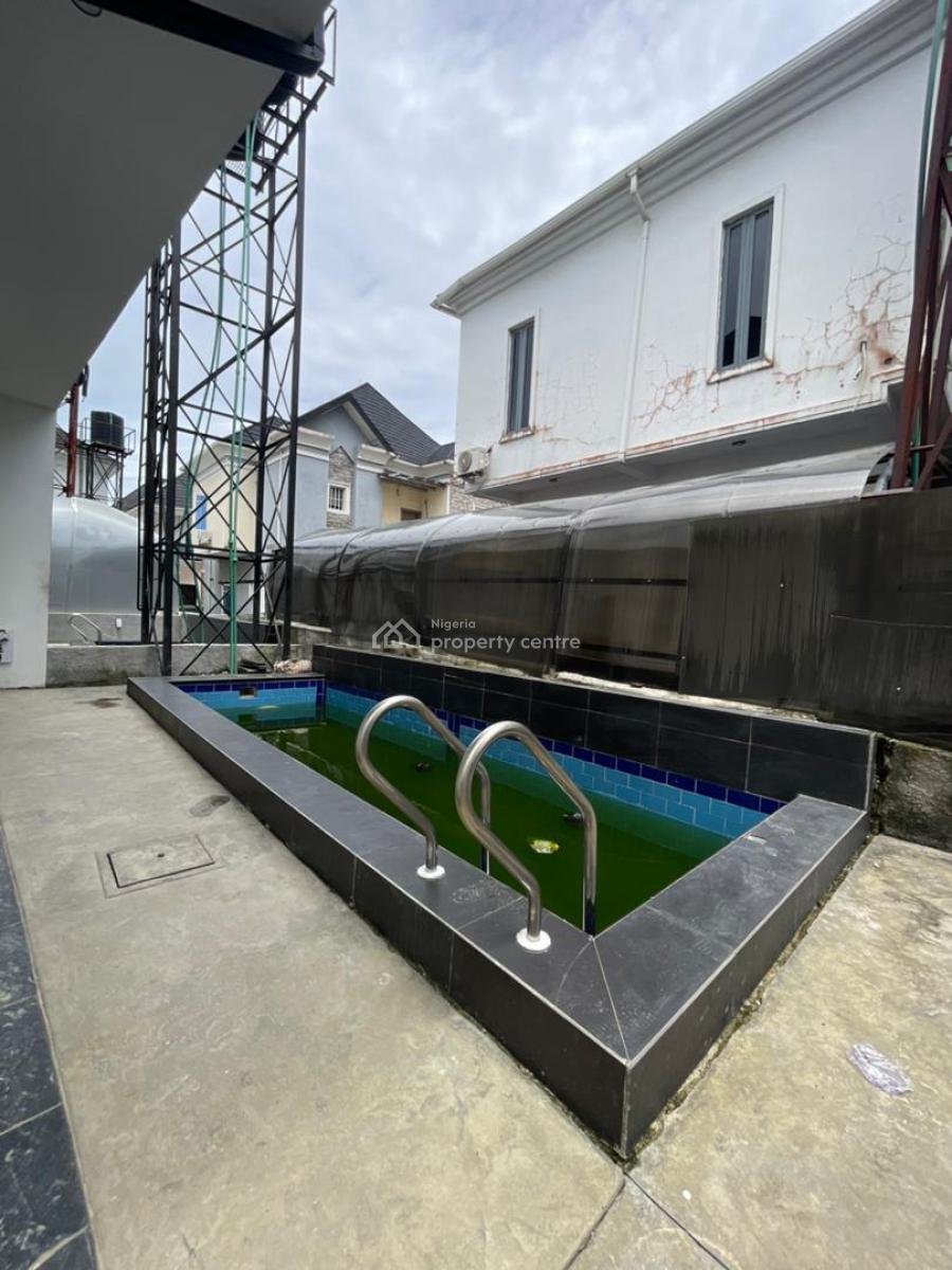 Spacious 4 Bedroom Semi Detached Home with Bq & Pool in a Secured Estate, Megamound, Ikota, Lekki, Lagos, Semi-detached Duplex for Sale