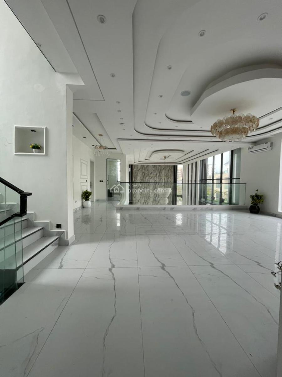 6 Bedroom Detached Home with Pool, Patio, Cinema, Gym, Bq, Open Terrace, Ikate, Lekki, Lagos, Detached Duplex for Sale