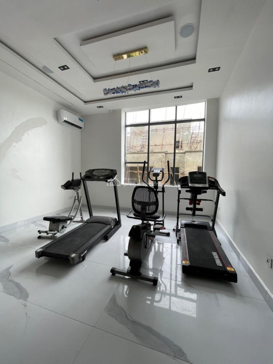 6 Bedroom Detached Home with Pool, Patio, Cinema, Gym, Bq, Open Terrace, Ikate, Lekki, Lagos, Detached Duplex for Sale