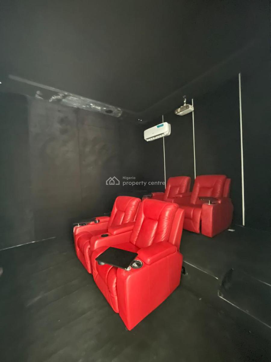 6 Bedroom Detached Home with Pool, Patio, Cinema, Gym, Bq, Open Terrace, Ikate, Lekki, Lagos, Detached Duplex for Sale