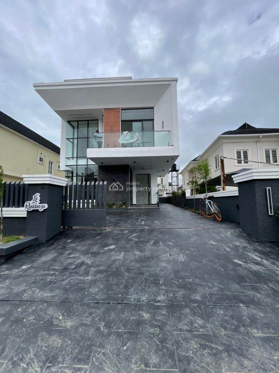 5 Bedroom Detached Home with Cinema, Open Terrace, Pool, Gym, Bq, Study, Megamound, Ikota, Lekki, Lagos, Detached Duplex for Sale