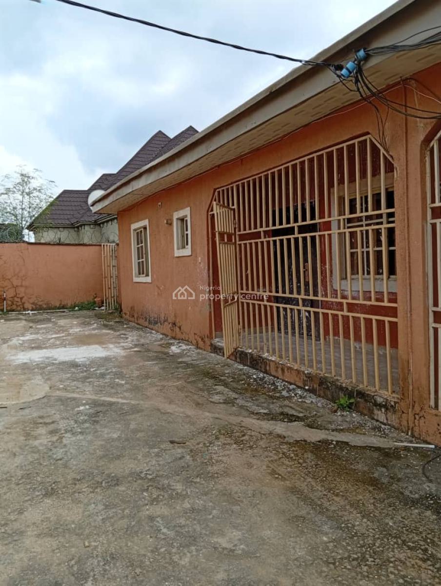 a Good Spacious 2 Bedroom Bungalow, Behind Amac Market, Lugbe District, Abuja, Semi-detached Bungalow for Rent