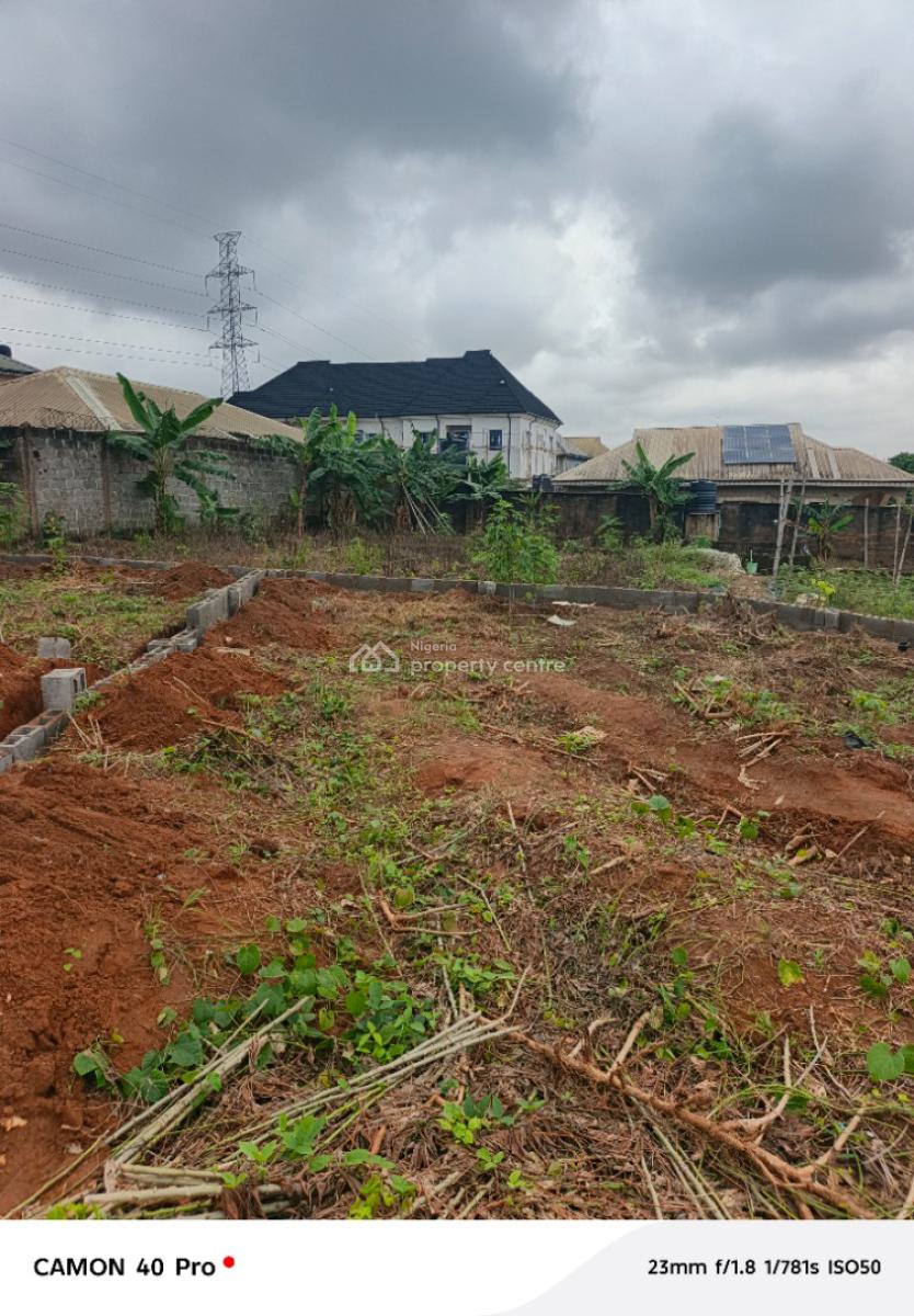 Almost Half Plot of Land, Off Fafunmi Road Ajasa Command, Meiran, Agege, Lagos, Residential Land for Sale