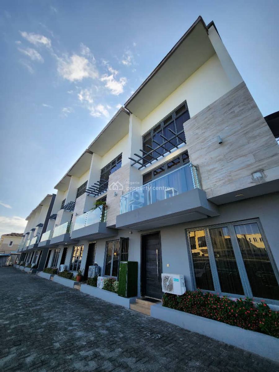 Luxury Built 4bedroom Terrace Duplex with Bq, Lekki Phase 1, Lekki, Lagos, Terraced Duplex for Rent