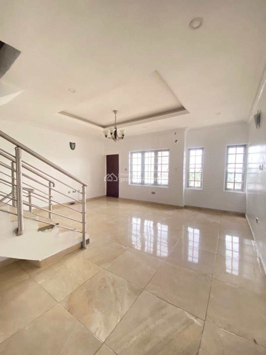 Lovely 3 Bedroom Terrace Duplex with Fitted Kitchen, Ikate, Lekki, Lagos, Terraced Duplex for Rent
