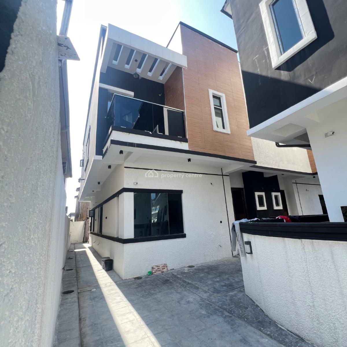 4 Bedroom with Bq, Ikota, Lekki, Lagos, Semi-detached Duplex for Sale