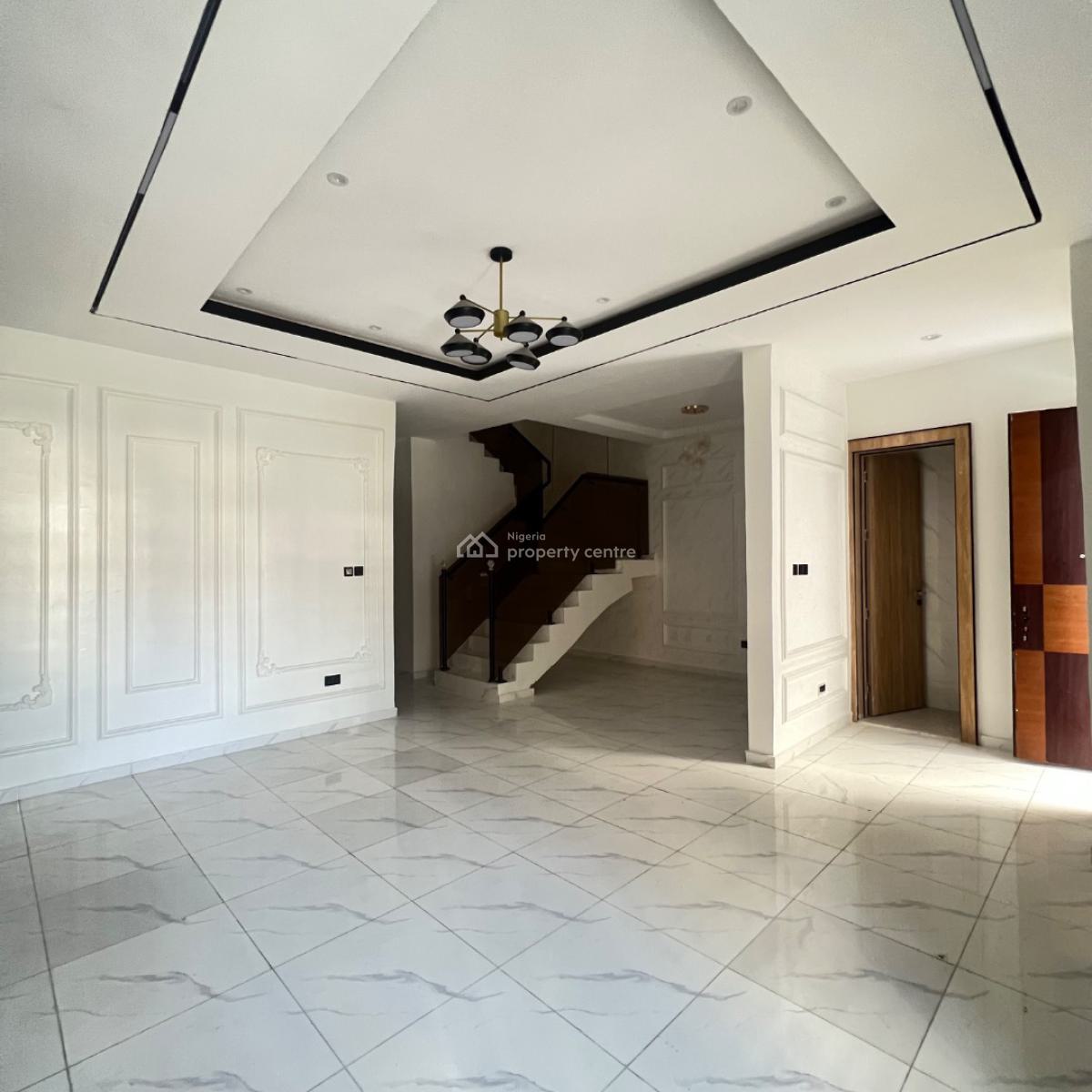 4 Bedroom with Bq, Ikota, Lekki, Lagos, Semi-detached Duplex for Sale