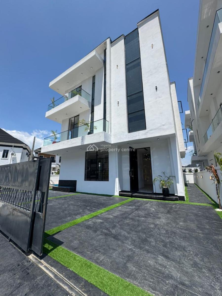Tastefully Finished Luxury 5 Bedroom Duplex with Pool, Orchid Road, Lekki, Lagos, Detached Duplex for Sale