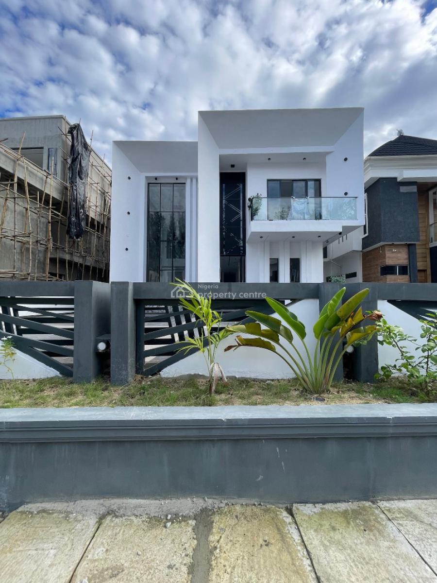 Newly Built 5 Bedroom Detached with Cinema, Rooftop, Pool, Gym/study, Ikota, Lekki, Lagos, Detached Duplex for Sale