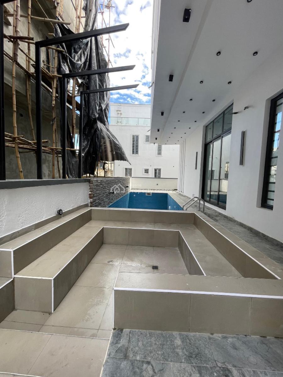 Newly Built 5 Bedroom Detached with Cinema, Rooftop, Pool, Gym/study, Ikota, Lekki, Lagos, Detached Duplex for Sale