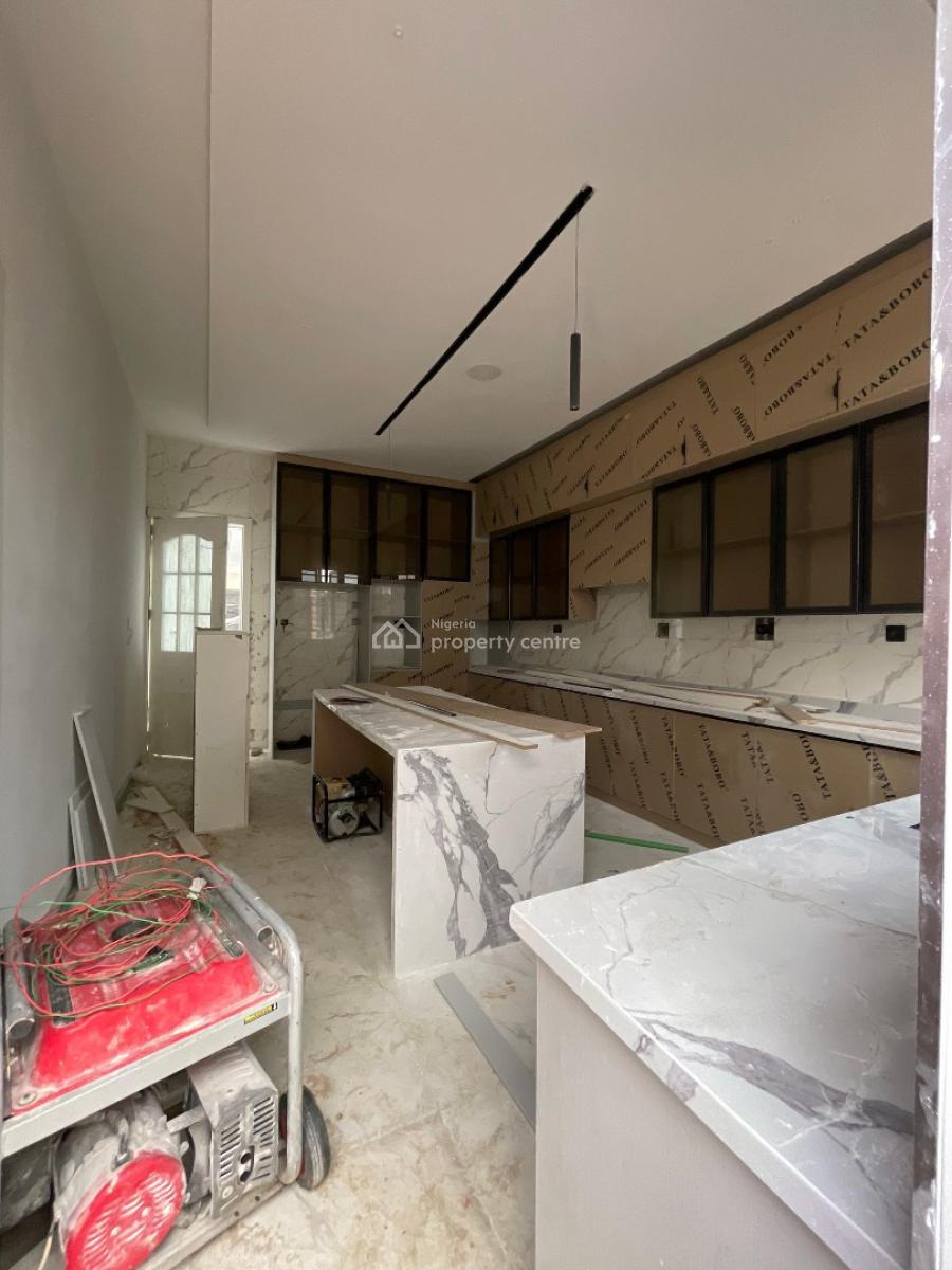 Newly Built 5 Bedroom with Cinema, Rooftop, Pool, Gym, Study, 2kitchen, Ikota, Lekki, Lagos, Detached Duplex for Sale