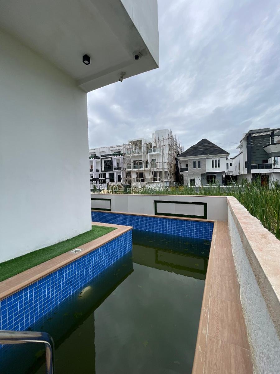 Exquisitely Built 5 Bedroom with Cinema, Open Terrace, Pool, Study, Ikota, Lekki, Lagos, Detached Duplex for Sale