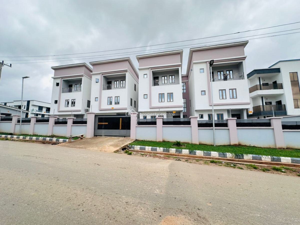 Luxury 4-bedroom Terraced Duplex with Bq, Katampe (main), Katampe, Abuja, Terraced Duplex for Sale