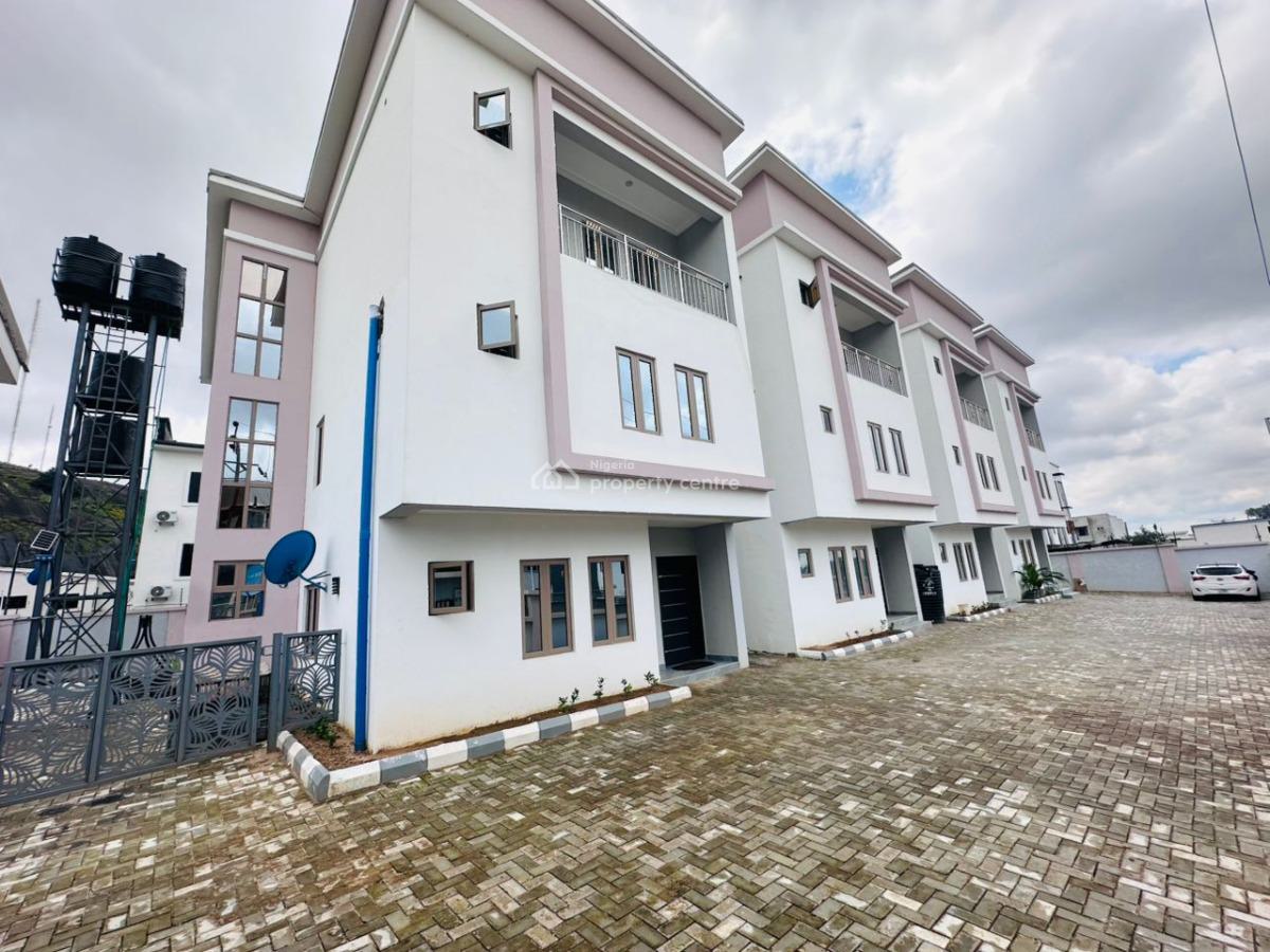 Luxury 4-bedroom Terraced Duplex with Bq, Katampe (main), Katampe, Abuja, Terraced Duplex for Sale