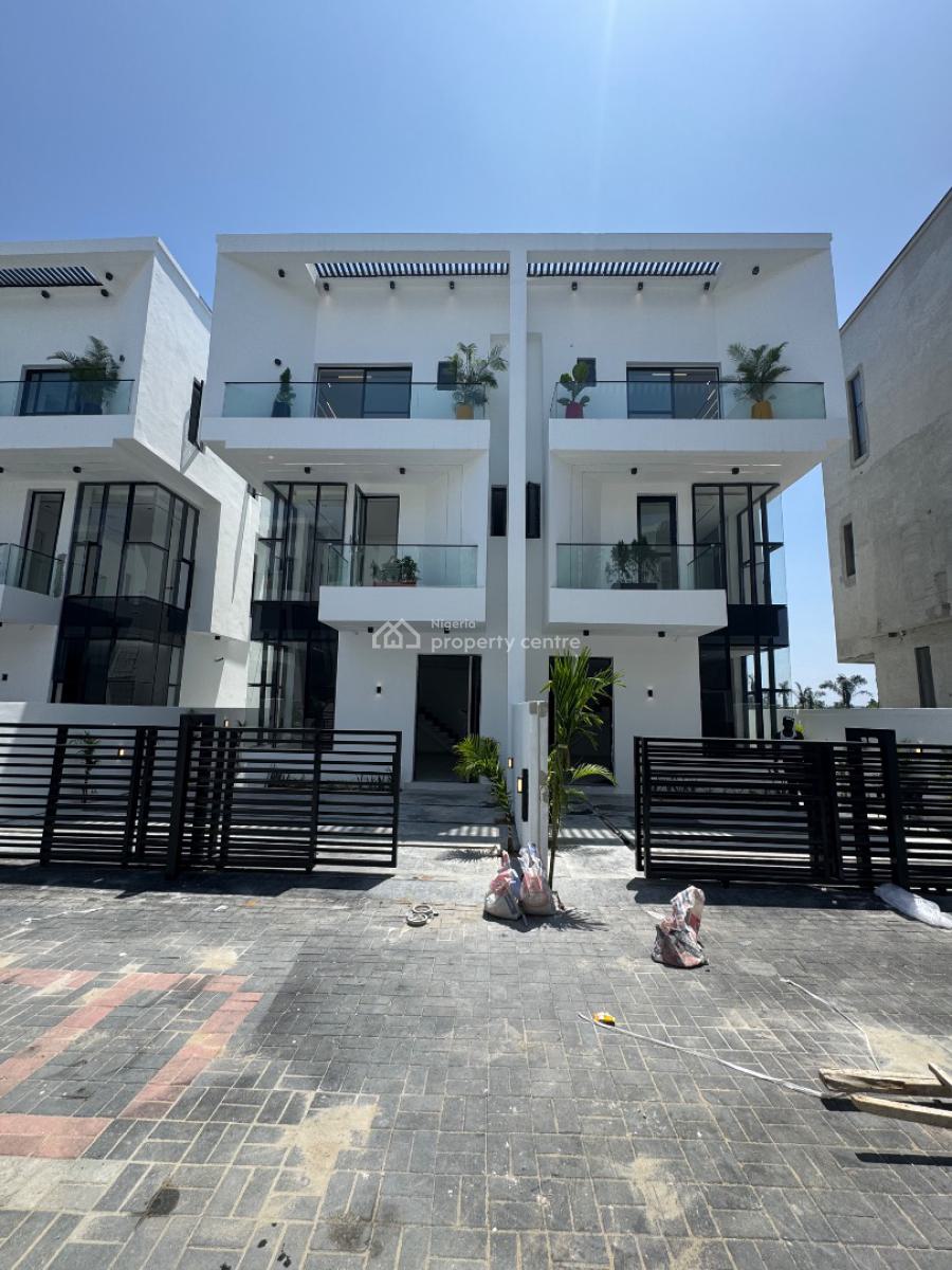 Spacious Newly Built 4 Bedroom Semi Detached House with Bq, Orchid, Lekki, Lagos, Semi-detached Duplex for Sale