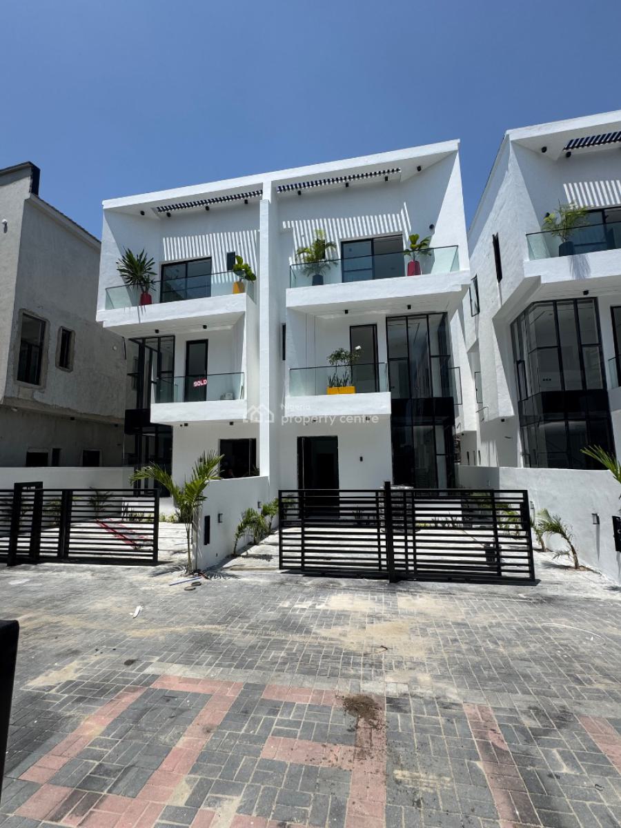 Spacious Newly Built 4 Bedroom Semi Detached House with Bq, Orchid, Lekki, Lagos, Semi-detached Duplex for Sale