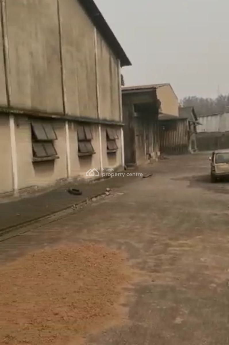 8,200sqm Land with 1 Bay Warehouse + 2 Floors Office Complex, Eric Moore, Surulere, Lagos, Warehouse for Sale
