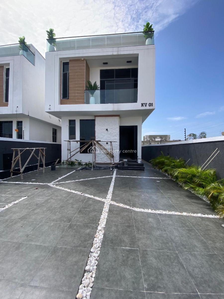 5 Bedroom Fully Detached Duplex with a Room Bq and Swimming Pool, Orchid, Ikota, Lekki, Lagos, Detached Duplex for Sale
