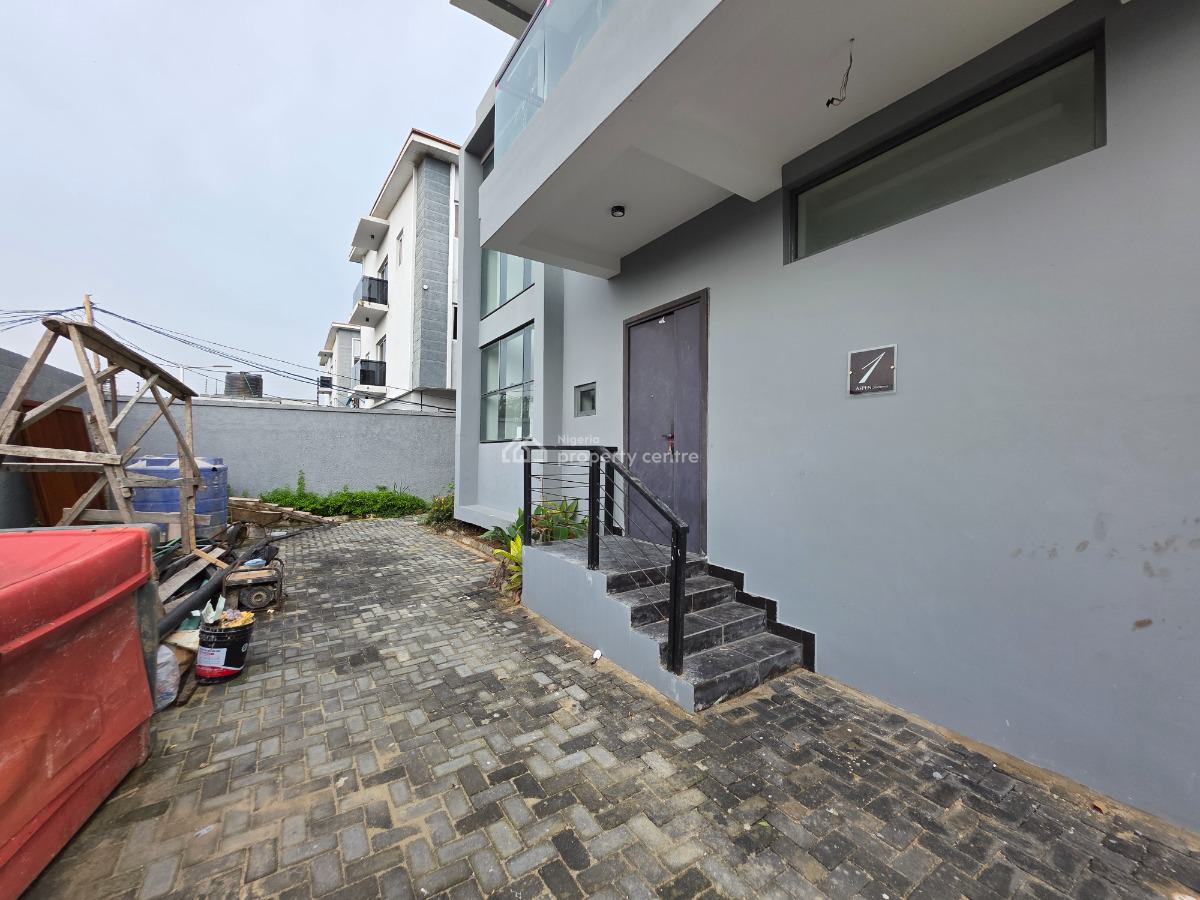 Brand New, Superb 4 Bedrooms Terraced Duplex with Bq, Alpha Beach Road, Lekki, Lagos, Terraced Duplex for Rent