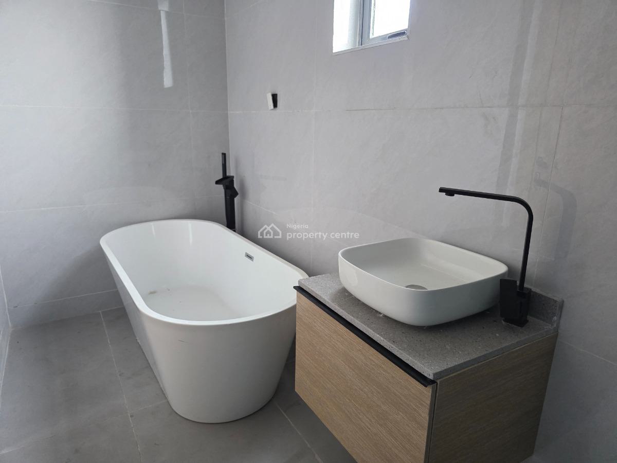 Brand New, Superb 4 Bedrooms Terraced Duplex with Bq, Alpha Beach Road, Lekki, Lagos, Terraced Duplex for Rent