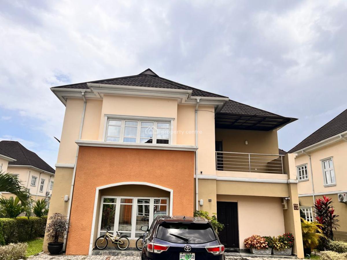 Spacious 4 Bedroom Detached Duplex with Bq, Golf Estate Reserve, Off Peter Odili Road, Port Harcourt, Rivers, Detached Duplex for Sale