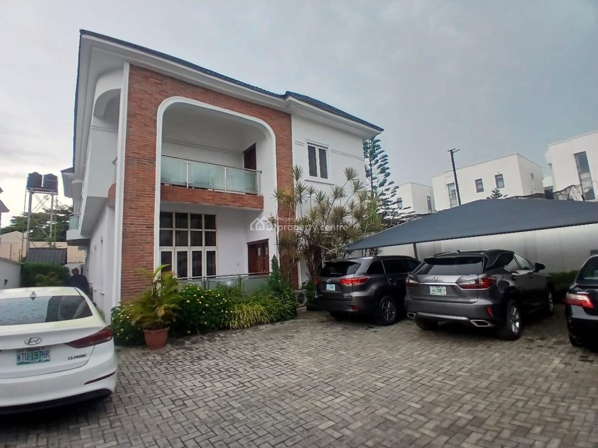 5 Bedroom Detached House with 2 Rooms Bq, Off Adewunmi Adebimpe Drive, Lekki Phase 1, Lekki, Lagos, Detached Duplex for Sale