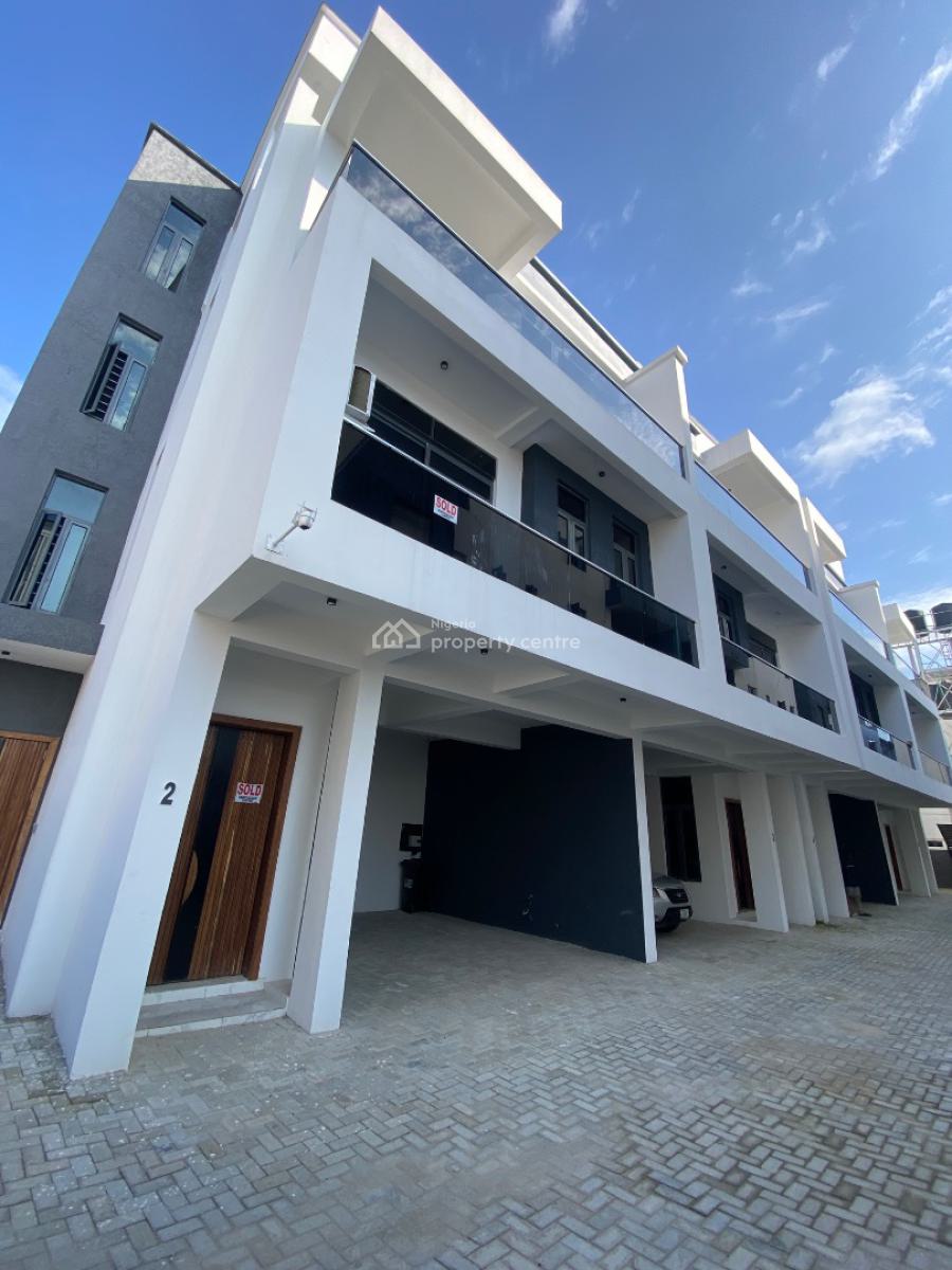 Contemporary Modern 4 Bedrooms Terraced Duplex, Ologolo, Lekki, Lagos, Terraced Duplex for Sale