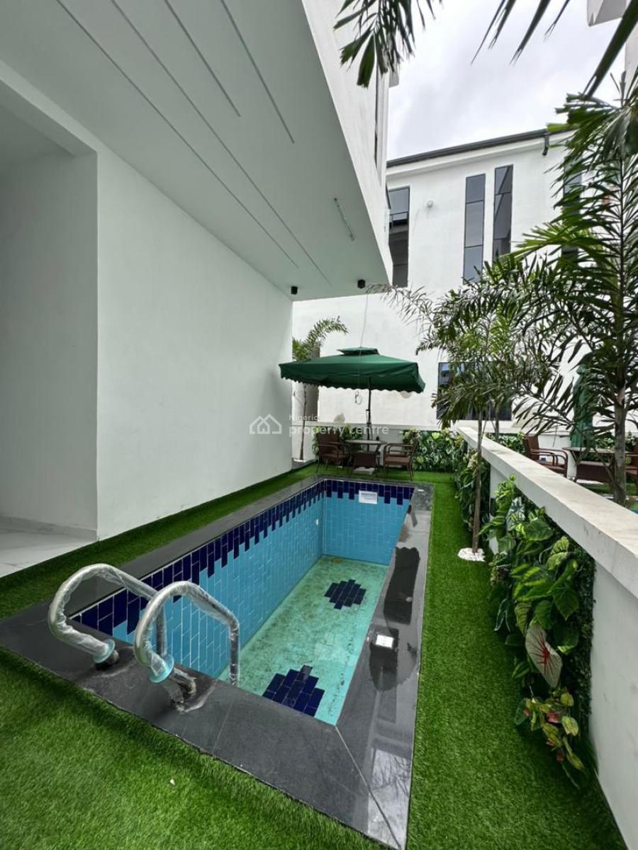 Luxurious 5 Bedroom Detached Duplex with Bq & Pool, Chevron, Lekki, Lagos, Detached Duplex for Sale