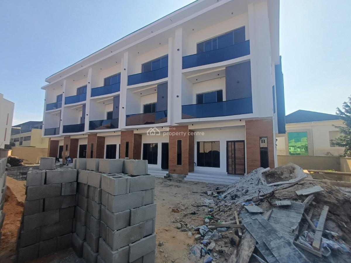 Luxury 4bedroom Terrace Duplex with Bq, Off Admiralty Road, Lekki Phase 1, Lekki, Lagos, Terraced Duplex for Sale