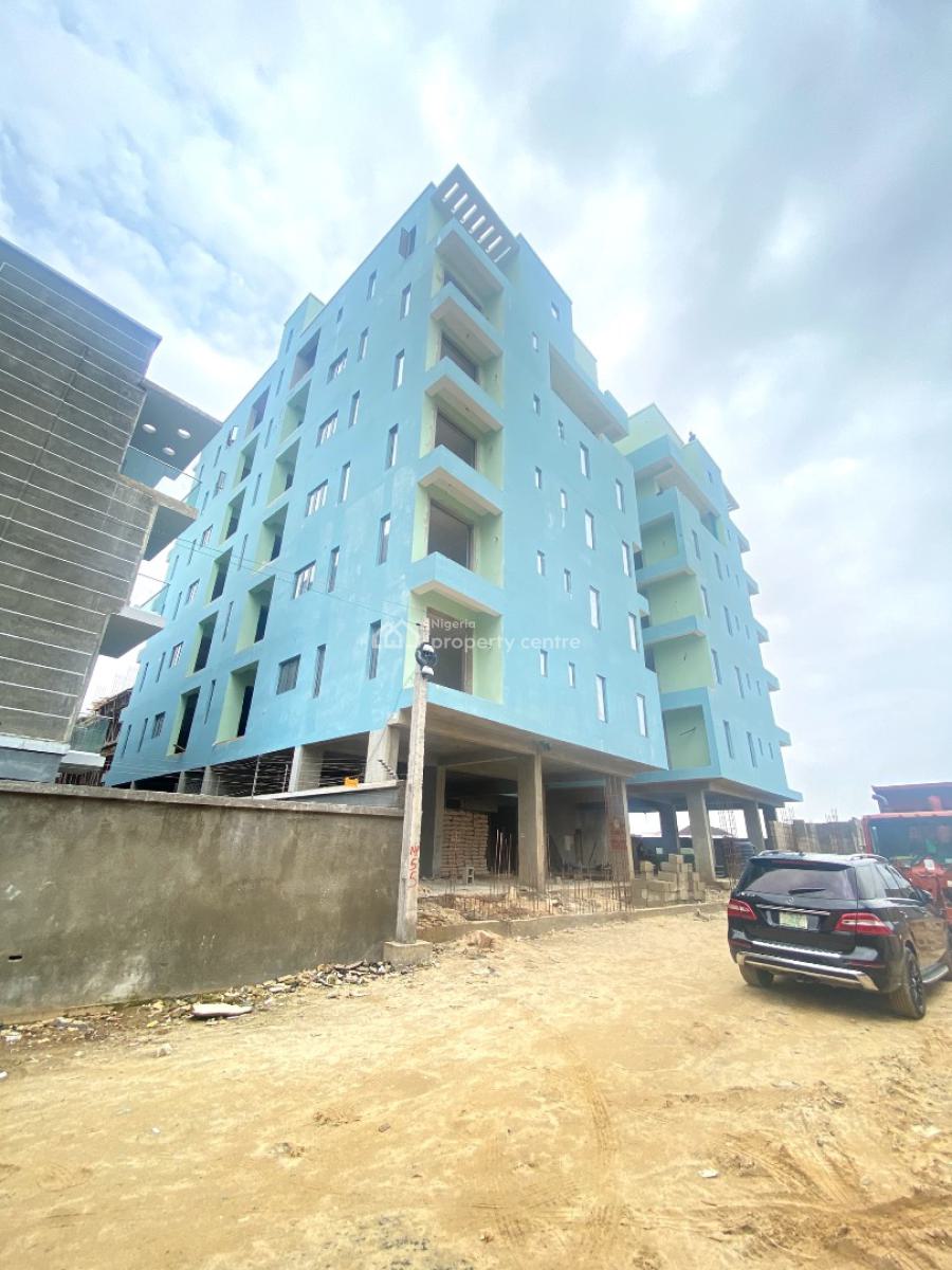 Modern 2 Bedroom Apartment with Elevator in a in a Secure Estate, Lekki Phase 1, Lekki, Lagos, Flat / Apartment for Sale