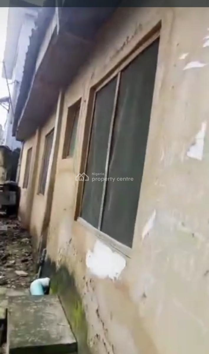 a*  a Bungalow Located at  Modele Street, Off Tejuosho, Yaba, Lagos, Block of Flats for Sale