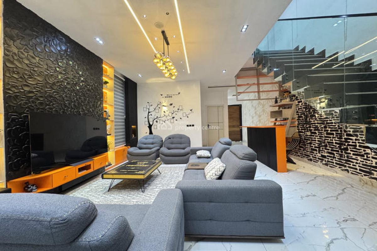 Furnished 4 Bedroom Detached Duplex with Boys Quarter, Ajah, Lagos, Semi-detached Duplex for Rent