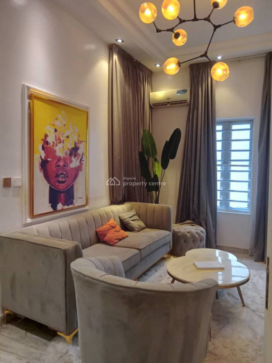 Tastefully Furnished 4 Bedroom Semi Detached House with Bq, Osapa, Lekki, Lagos, Semi-detached Duplex for Rent