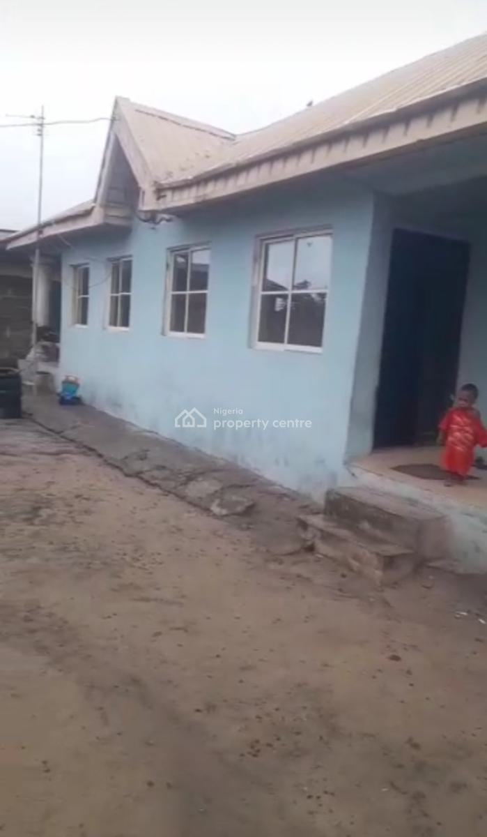 Spacious 2 Bedroom Bungalow on Fenced Land Measuring 666.sqm, Ijedodo, Ijegun, Ikotun, Lagos, Detached Bungalow for Sale