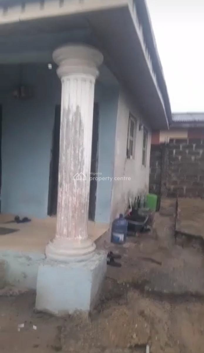 Spacious 2 Bedroom Bungalow on Fenced Land Measuring 666.sqm, Ijedodo, Ijegun, Ikotun, Lagos, Detached Bungalow for Sale