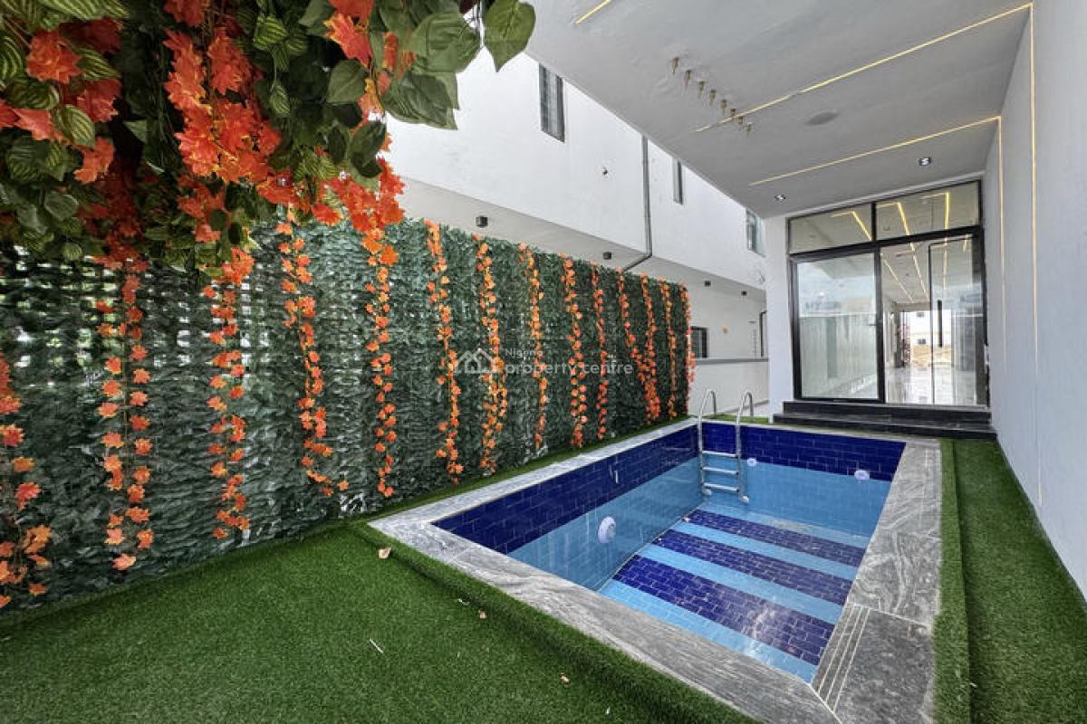 Stunning 5 Bedroom Detached House with Swimming Pool and Bq, Ajah, Lagos, Detached Duplex for Sale