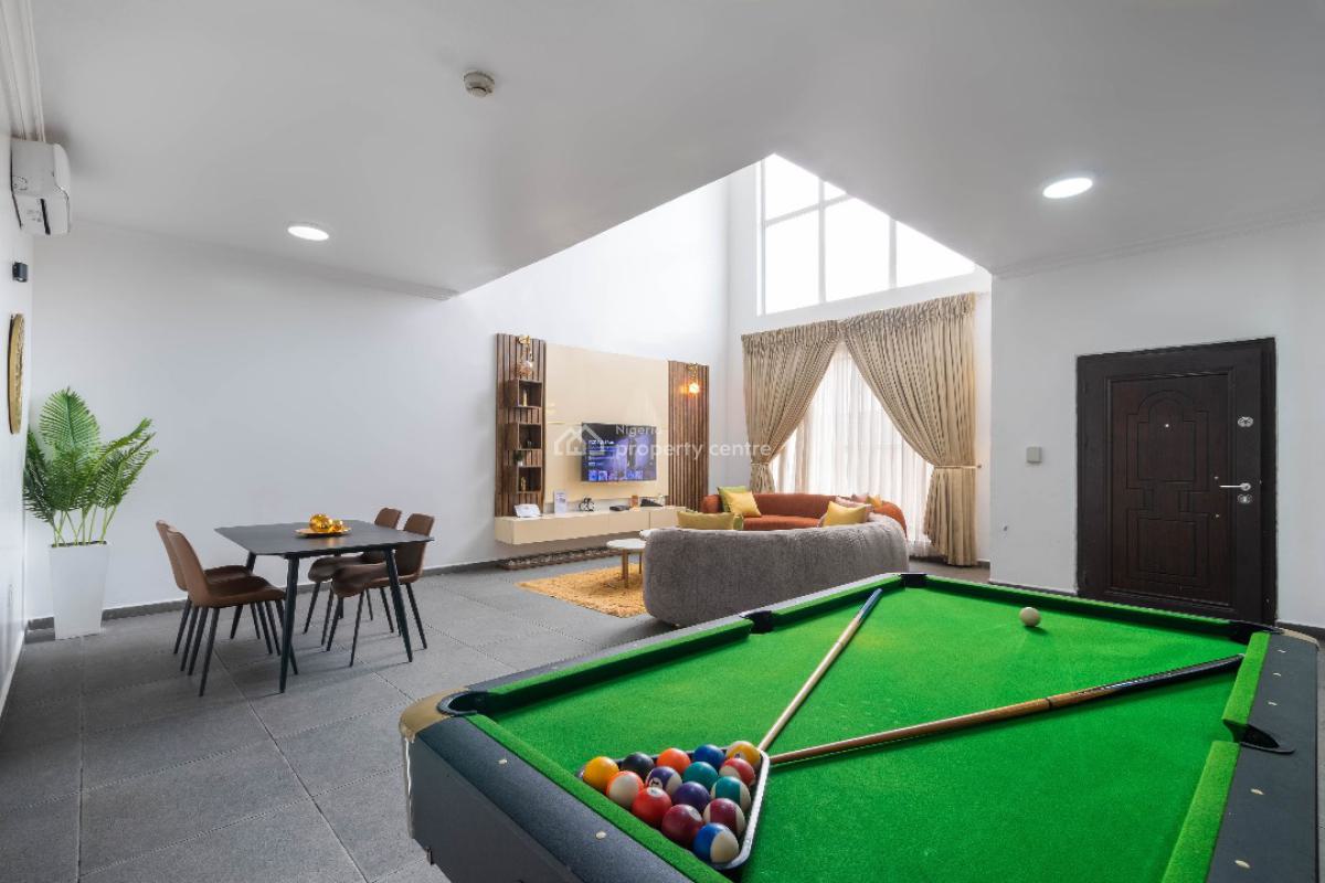 Luxury 3 Units of 3 Bedrooms Terraced Duplex with Snooker Table, Dr. Adewale Oshin Street, Lekki Phase 1, Lekki, Lagos, Terraced Duplex Short Let