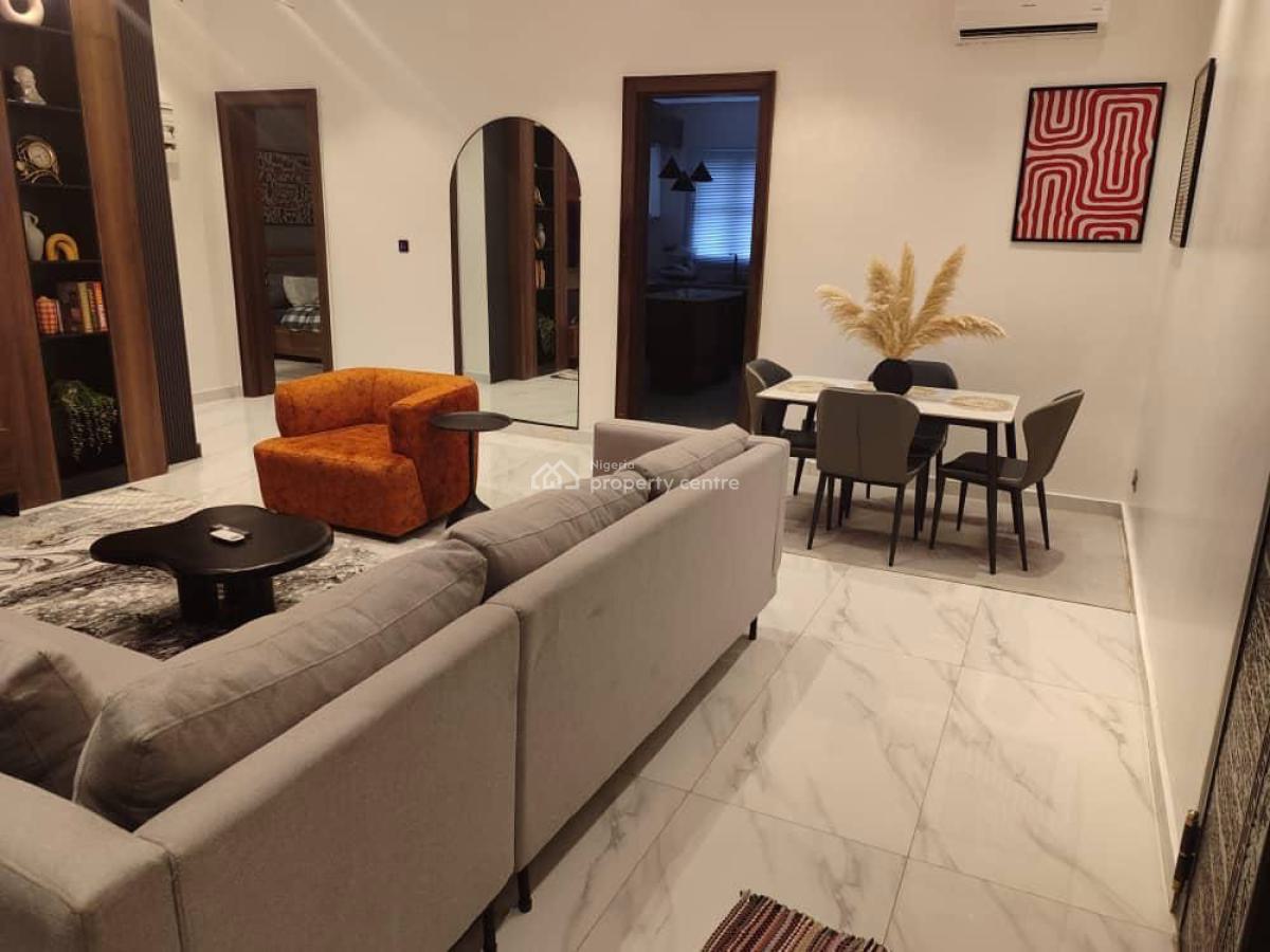 Swan -a Brand New Luxury 2bedroom Apartment with Swimming Pool,ps5, Gy, Lekki Phase 1, Lekki, Lagos, Flat / Apartment Short Let