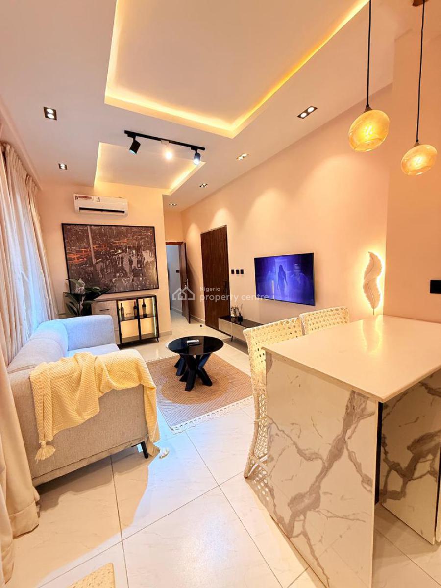 Our Brand New Onebedroom Apartment   with, Wifi, Security, 24/7 Power, Lekki, Lekki Phase 1, Lekki, Lagos, Detached Duplex Short Let