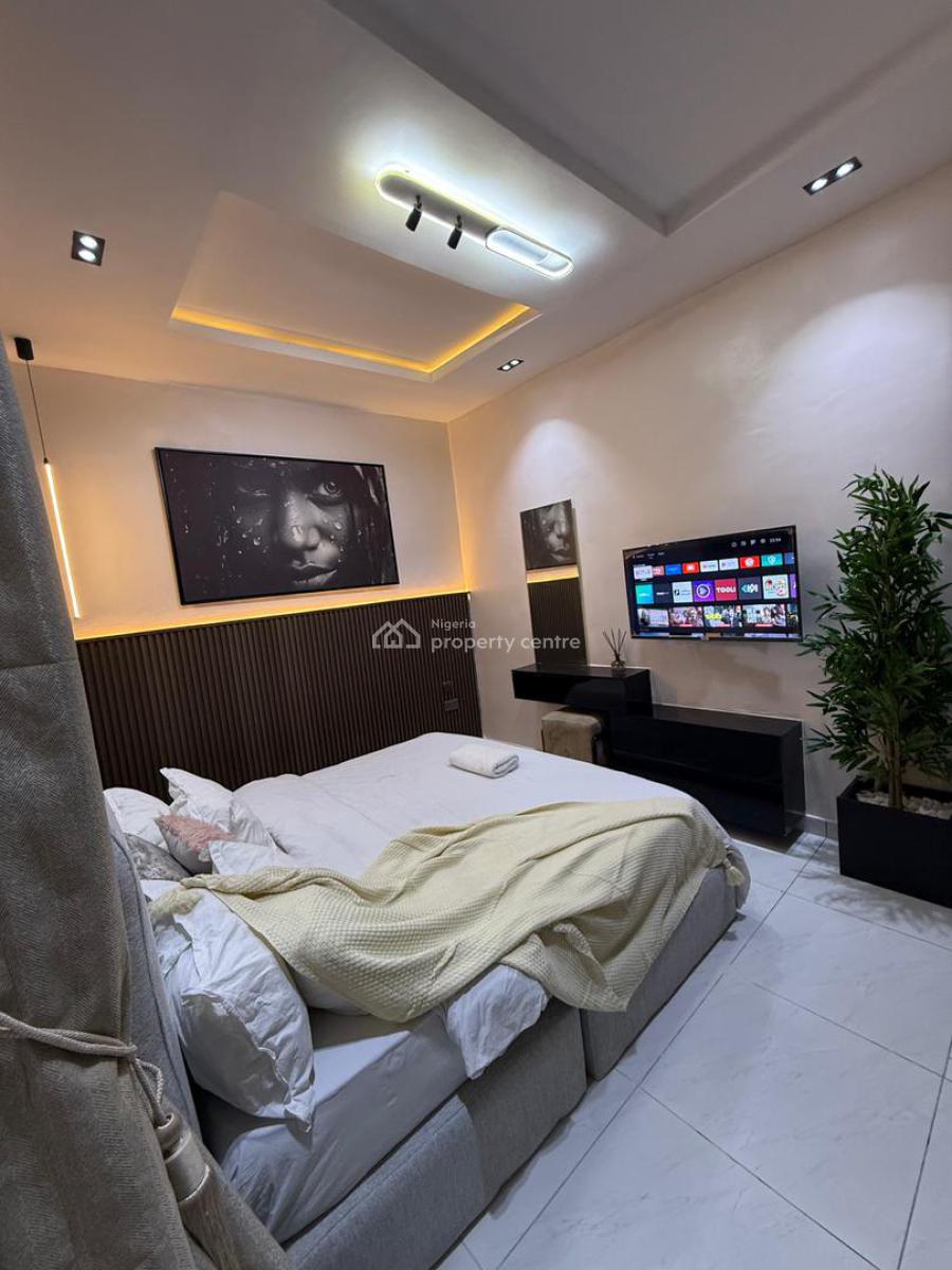 Our Brand New Onebedroom Apartment   with, Wifi, Security, 24/7 Power, Lekki, Lekki Phase 1, Lekki, Lagos, Detached Duplex Short Let