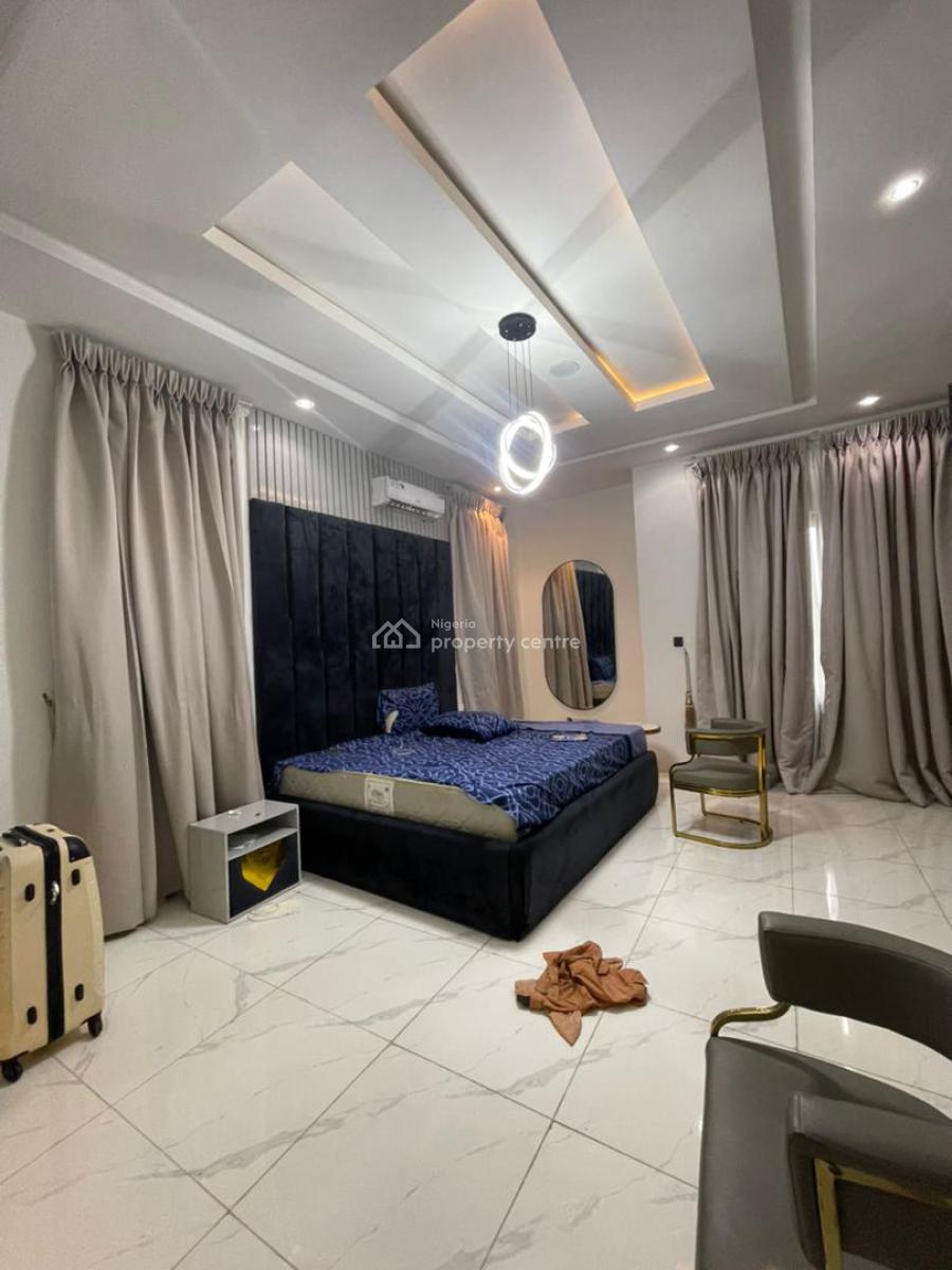 4 Bedroom Fully Detached Duplex with Furniture and a Room Bq, Ajah, Lagos, Detached Duplex for Rent