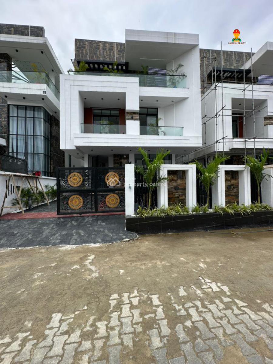 a Contemporary 6-bedroom Fully Detached Duplex, Chevron, Lekki, Lagos, Detached Duplex for Sale