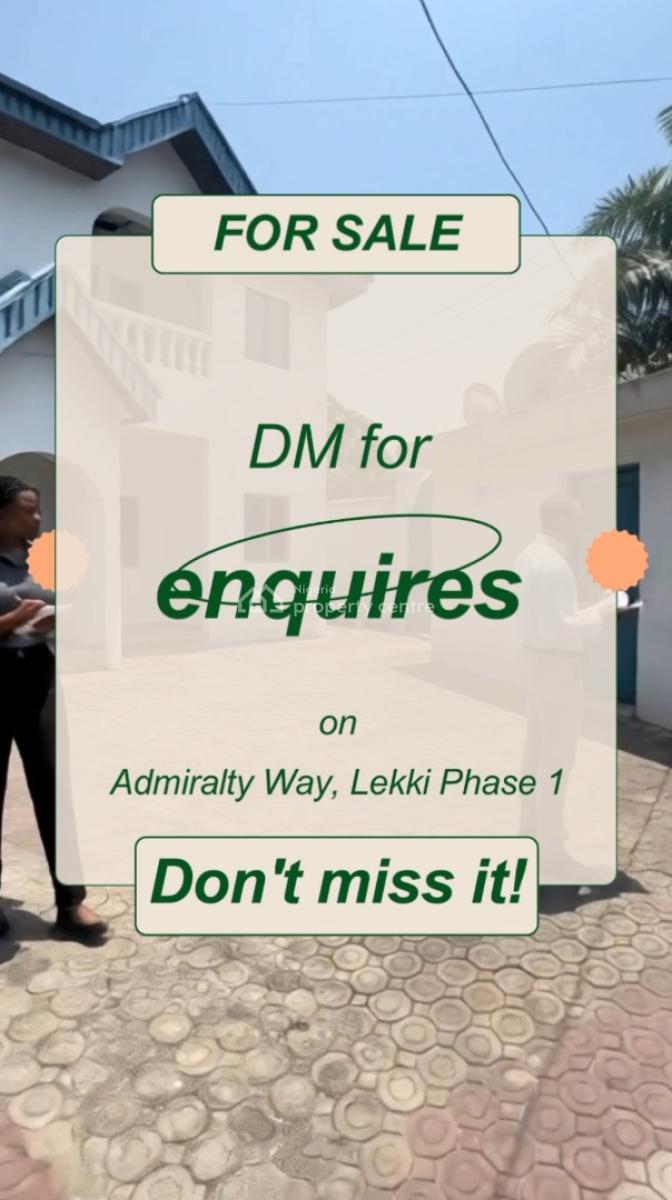 5 Bedroom Fully Detached Duplex on Admiralty Way, Lekki Phase 1, Admiralty Way, Lekki Phase 1, Lekki, Lagos, Semi-detached Duplex for Sale