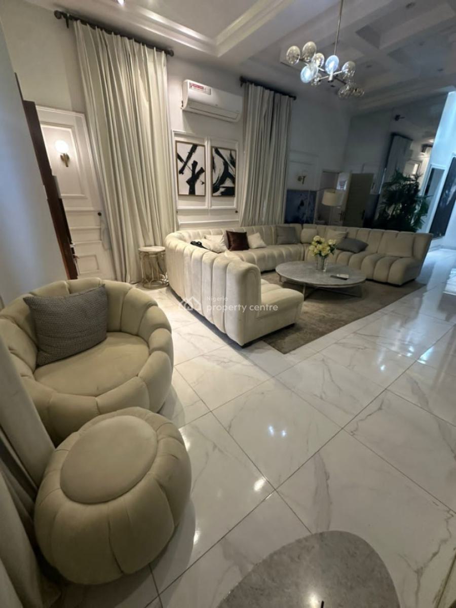 Luxuriously Finished and Furnished 4 Bedroom Duplex with Bq, Off Eletu Road, Osapa, Lekki, Lagos, Semi-detached Duplex for Rent