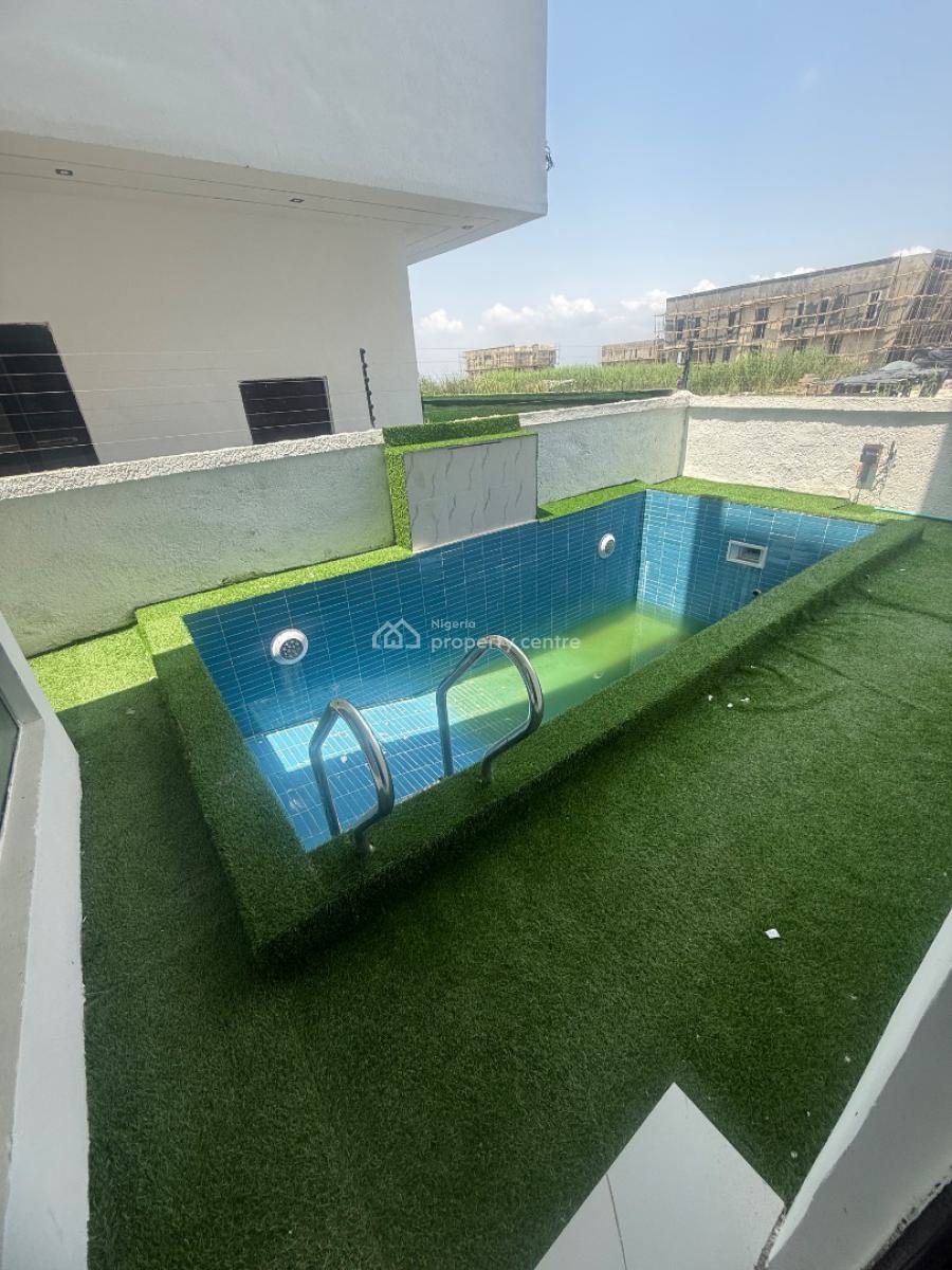 5 Bedroom Fully Detached Duplex with Bq & Swimming Pool for Distress, Lekki Palm City, Ajah, Lagos, Detached Duplex for Sale