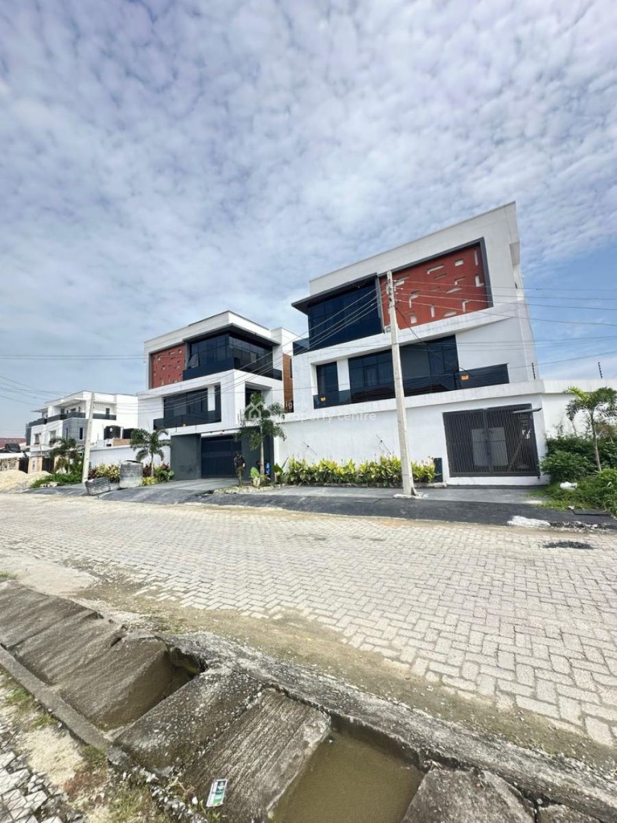 Elegantly Built 4 Bedroom Terrace Duplex with Bq, Swimming Pool & Gym, Lekki Phase 1, Lekki, Lagos, Terraced Duplex for Sale